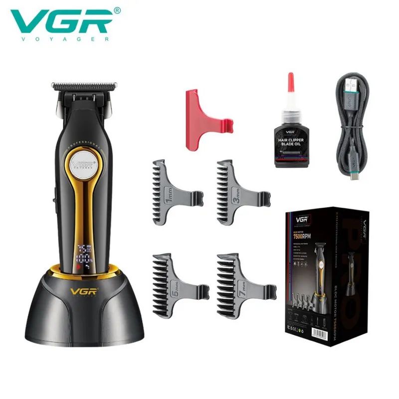ماشین اصلاح موی سر و صورت وی جی ار مدل v-993 - تصویر 3