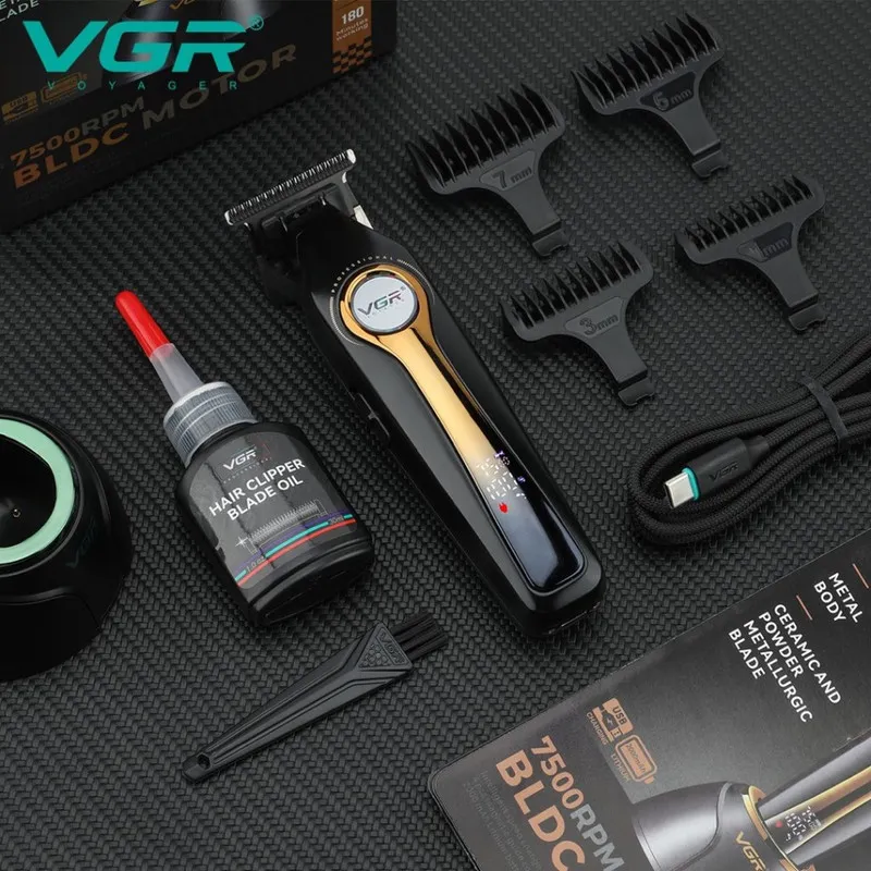 ماشین اصلاح موی سر و صورت وی جی ار مدل v-993 - تصویر 4