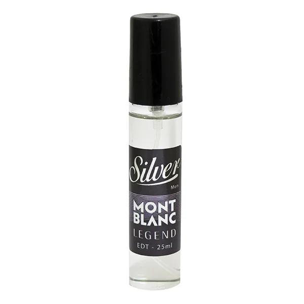 عطر جیبی مردانه سیلور مدل مون بلان لجند حجم 25 میلی لیتر