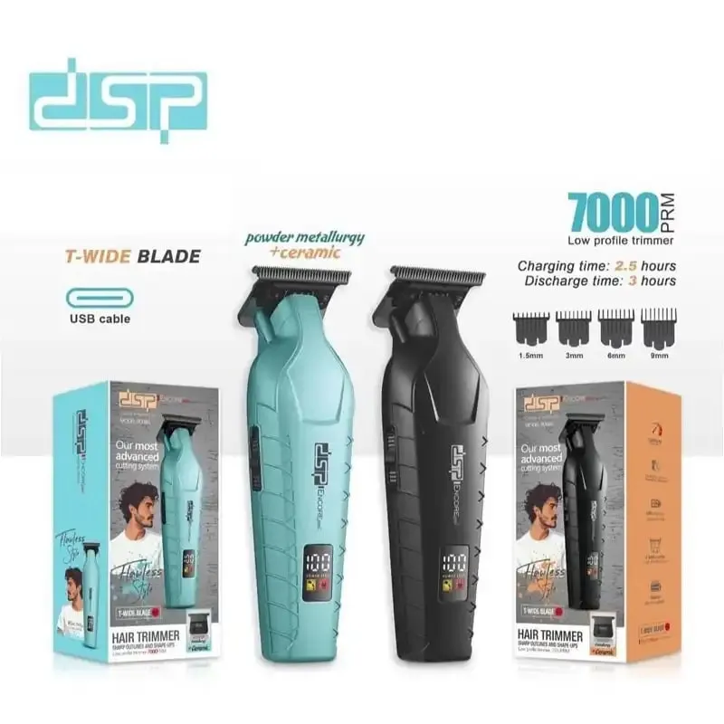ماشین اصلاح موی سر و صورت شارژی دی اس پی مدل 90085 - تصویر 2