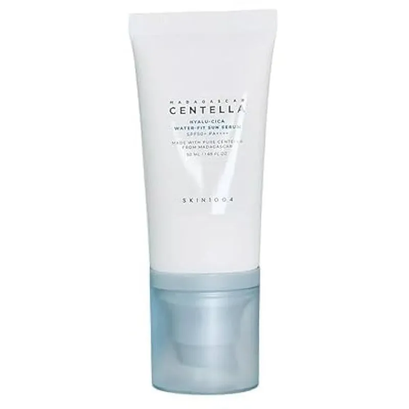 کرم ضد آفتاب بدون رنگ اسکین 1004 SPF 50 مدل Hyalu-Cica Water محافظ UVA ،UVB، مناسب برای انواع پوست، حجم 50 میلی‌لیتر - تصویر 2