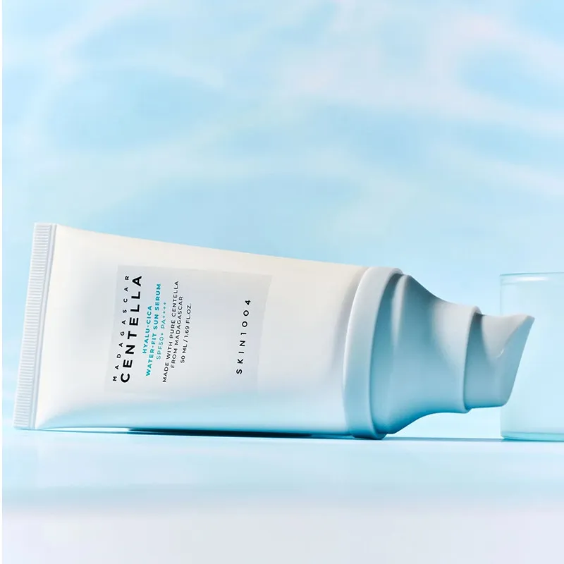کرم ضد آفتاب بدون رنگ اسکین 1004 SPF 50 مدل Hyalu-Cica Water محافظ UVA ،UVB، مناسب برای انواع پوست، حجم 50 میلی‌لیتر - تصویر 3
