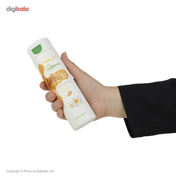 نرم کننده مو هرباسین مدل Care And Protection حجم 250 میلی لیتر - تصویر 4
