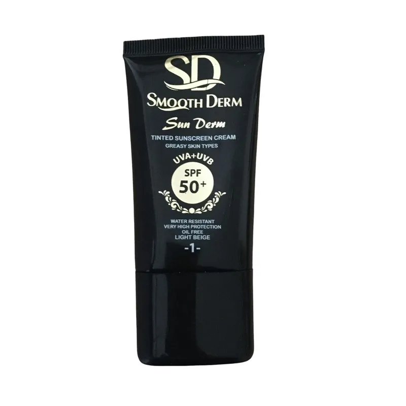 کرم ضدآفتاب بی رنگ اسموت درم SPF50 مدل OS محافظ UVA و UVB مناسب پوست چرب حجم ۴۰ میلی لیتر - تصویر 2