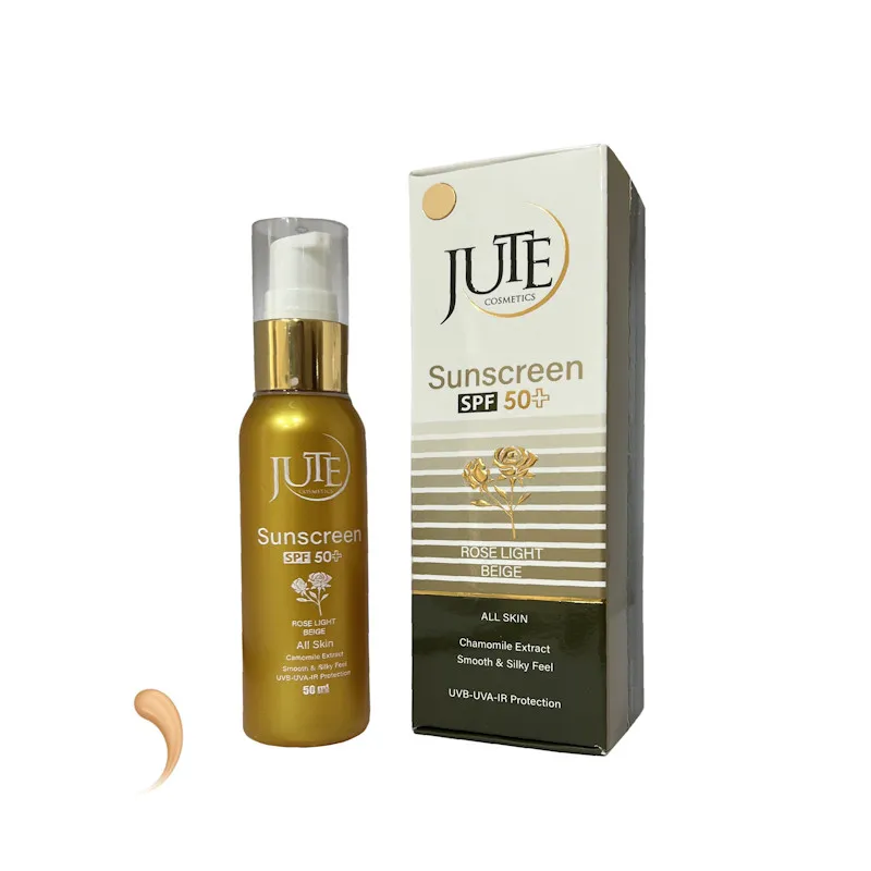 کرم ضد آفتاب رنگی ژوت SPF 50 مدل rose حاوی ‌محافظ UVA و UVB مناسب برای پوست‌ خشک و معمولی حجم 50 میلی‌لیتر - تصویر 2