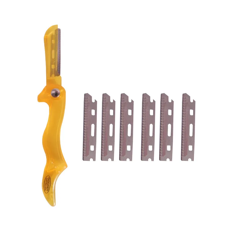 تیغ اصلاح ابرو کد 0053 به همراه تیغ یدک بسته 6 عددی - تصویر 2