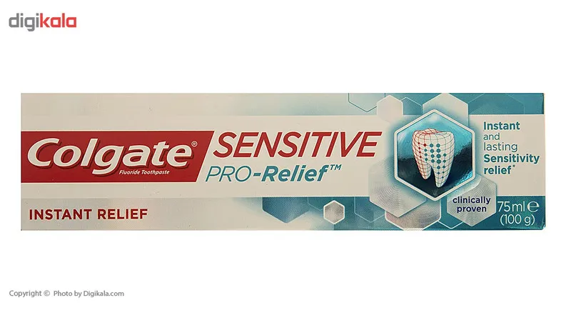 خمیر دندان کلگیت مدل Sensitive Pro-Relief حجم 75 میلی لیتر - تصویر 2