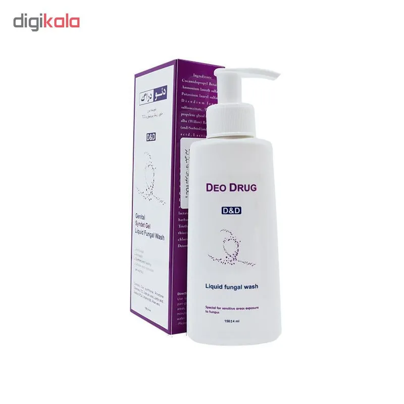 پن مایع ضد قارچ دئودراگ مدل Fungal Wash 0643 حجم ۱۵۰ میلی لیتر - تصویر 3