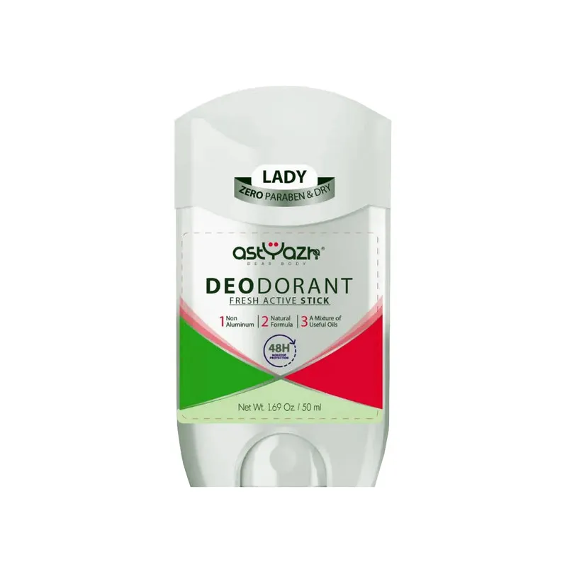 دئودورانت زنانه آستیاژا مدل FRESH ACTIVE حجم 50 میلی لیتر - تصویر 2