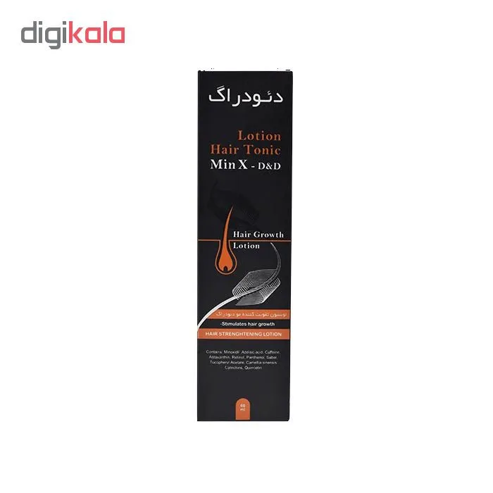 لوسیون ضد ریزش مو دئودراگ مدل MinX حجم ۶۰ میلی لیتر - تصویر 3