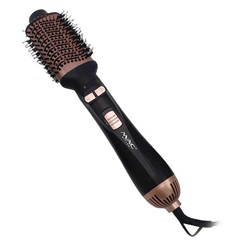 سشوار برس‌دار چرخشی 1200 وات مک استایلر مدل MC_1515، موتور DC، وزن 620 گرم، دارای سری چرخشی با ویژگی حجم‌دهندگی، فرکنندگی - تصویر 3