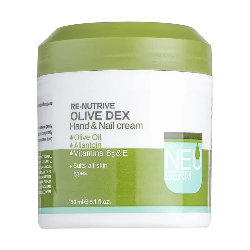 کرم مرطوب‌کننده دست و ناخن نئودرم مدل Olive Dex حجم 150 میلی‌لیتر - تصویر 3