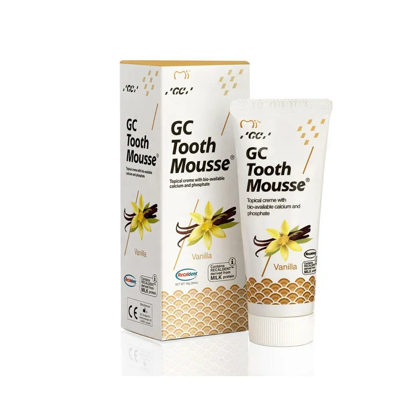خمیر دندان جی سی توس موس مدل vanilla حجم 35 میلی لیتر - تصویر 2
