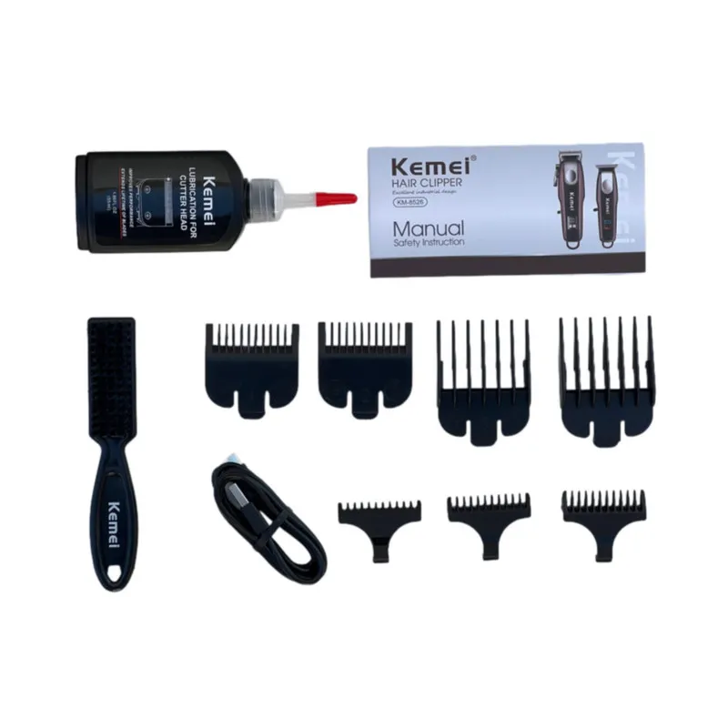 ماشین اصلاح موی سر و صورت کیمی شارژی مدل KM-8526 بسته 2 عددی - تصویر 2