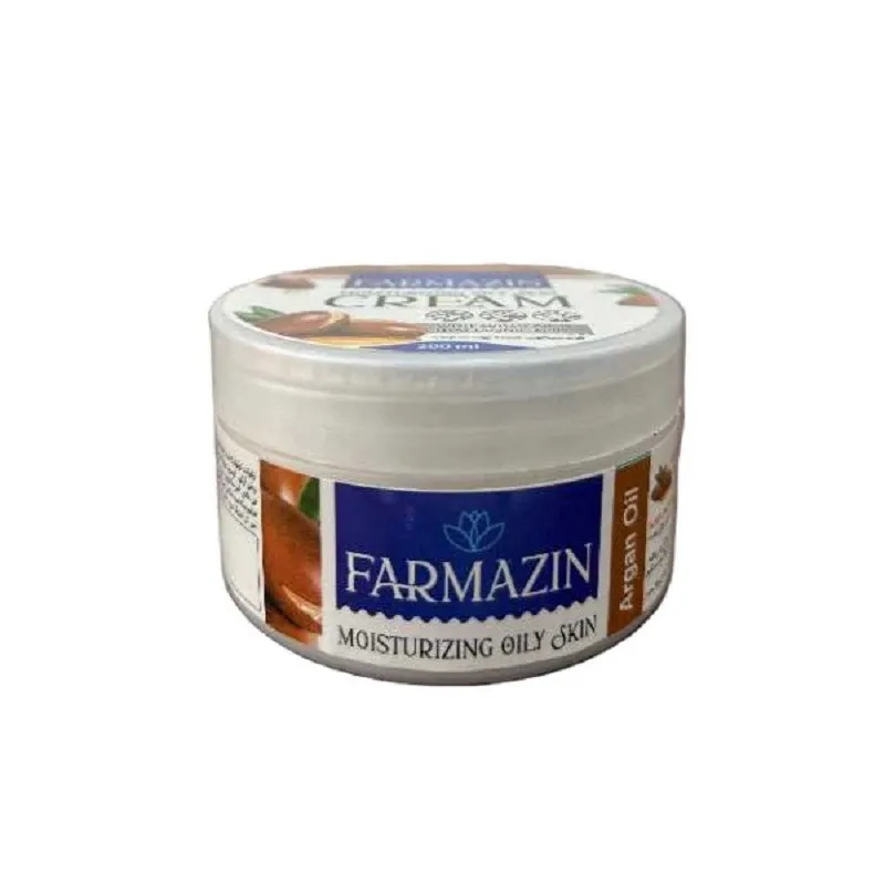 کرم مرطوب کننده دست و صورت فارمازین مدل روغن آرگان مناسب پوست چرب حجم 200 میلی لیتر مجموعه دو عددی  - تصویر 2