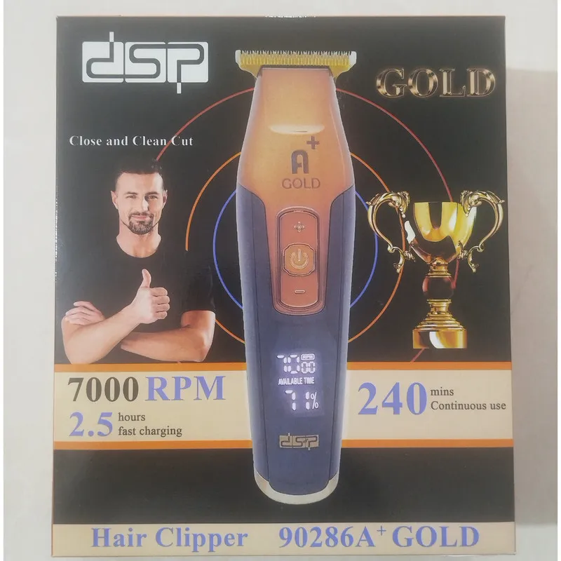 ماشین اصلاح موی سر و صورت شارژِی دی اس پی مدل 90286plus - تصویر 2
