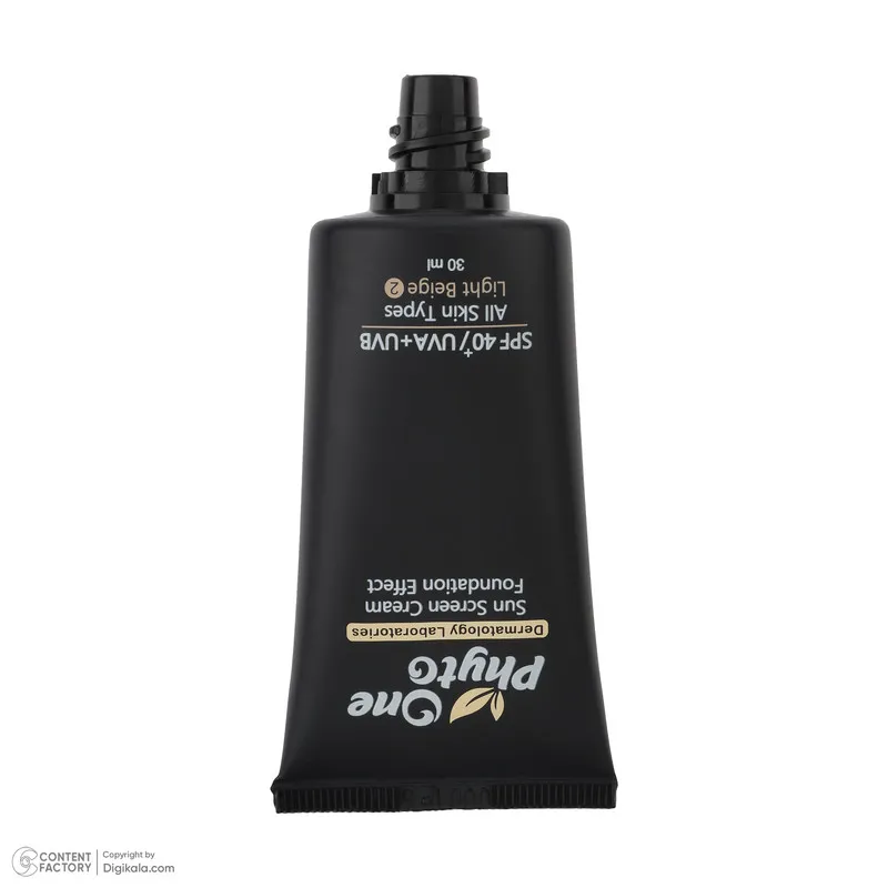 کرم ضد آفتاب رنگی فیتو وان SPF 40 مدل 981 ‌حاوی ‌محافظ UVA و UVB مناسب انواع پوست‌ حجم 30 میلی‌لیتر - تصویر 4