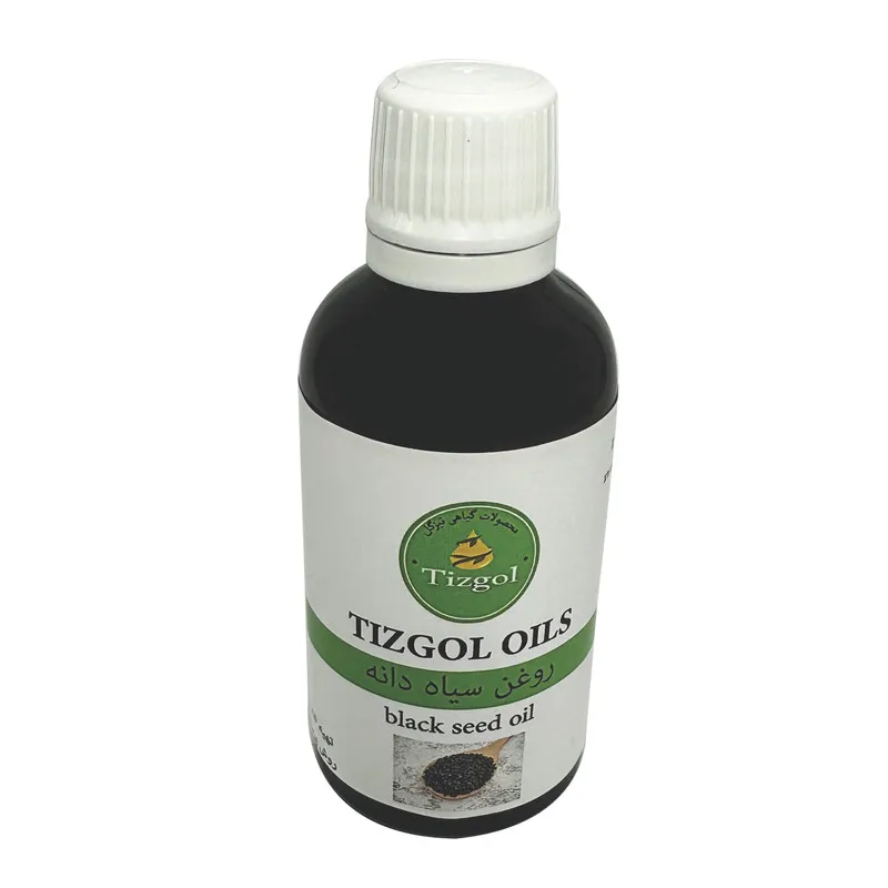 روغن سیاهدانه تیزگل مدل سنتی حجم 50 میلی لیتر