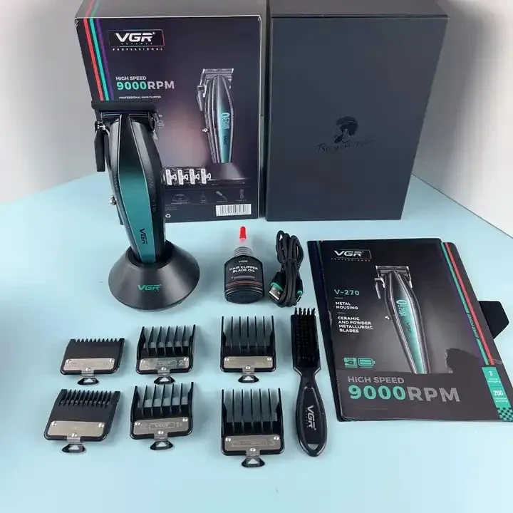 ماشین اصلاح موی سر و صورت وی جی ار مدل v-270 - تصویر 6