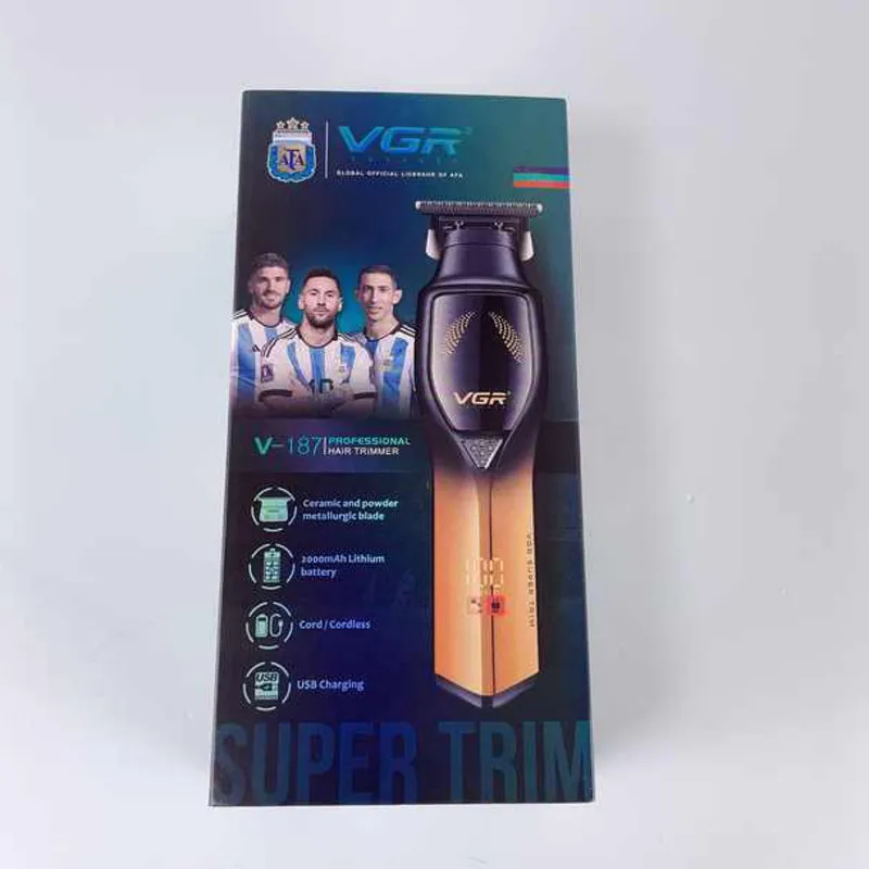 ماشین اصلاح موی سر و صورت وی جی ار مدل v-187 - تصویر 6