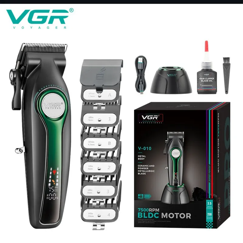 ماشین اصلاح موی سر و صورت وی جی ار مدل v-010 - تصویر 3