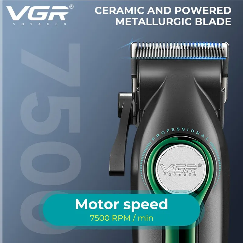 ماشین اصلاح موی سر و صورت وی جی ار مدل v-010 - تصویر 4