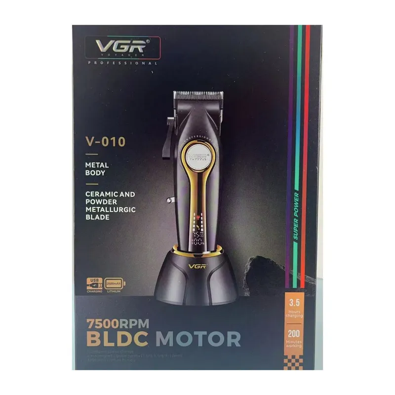 ماشین اصلاح موی سر و صورت وی جی ار مدل v-010 - تصویر 5