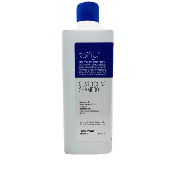 شامپو تثبیت کننده رنگ مو تونی پرفکت مدل silver shine مناسب برای انواع مو حجم 500 میلی لیتر - تصویر 2