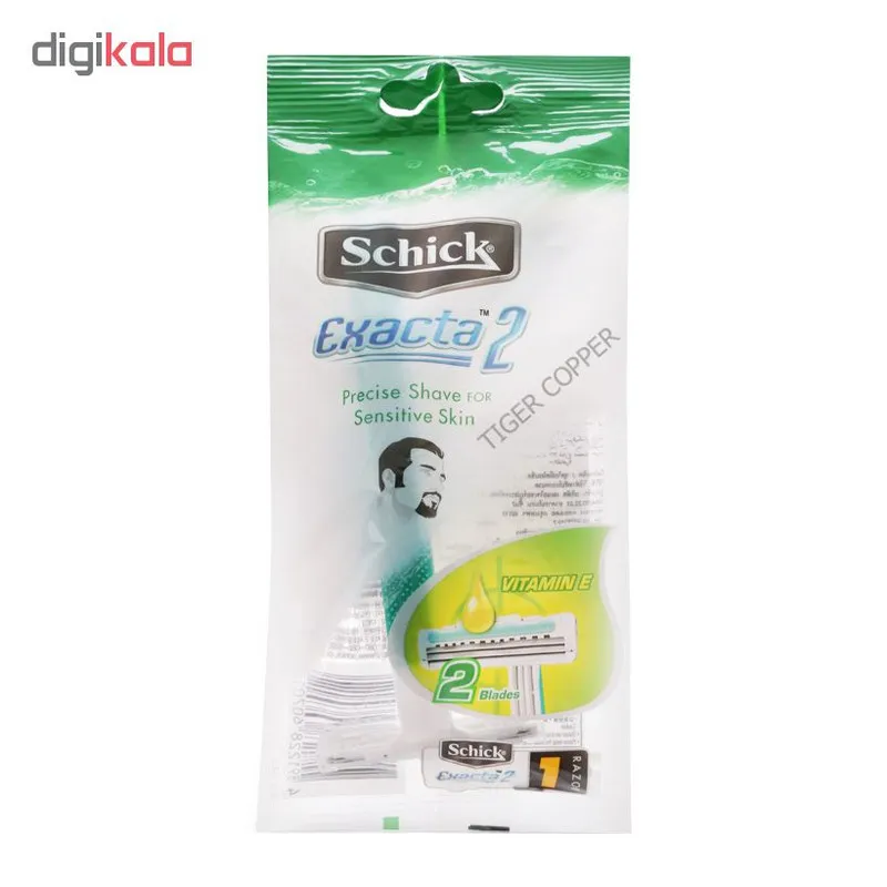 خودتراش شیک مدل exacta2 بسته 1 عددی - تصویر 2