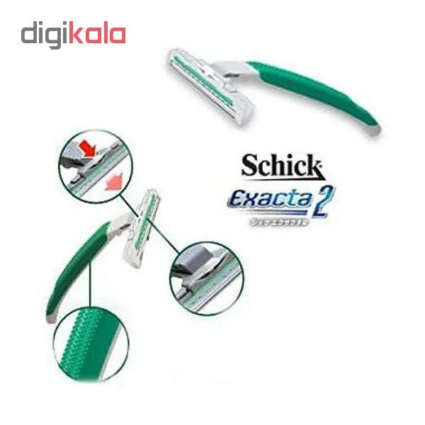 خودتراش شیک مدل exacta2 بسته 1 عددی - تصویر 3