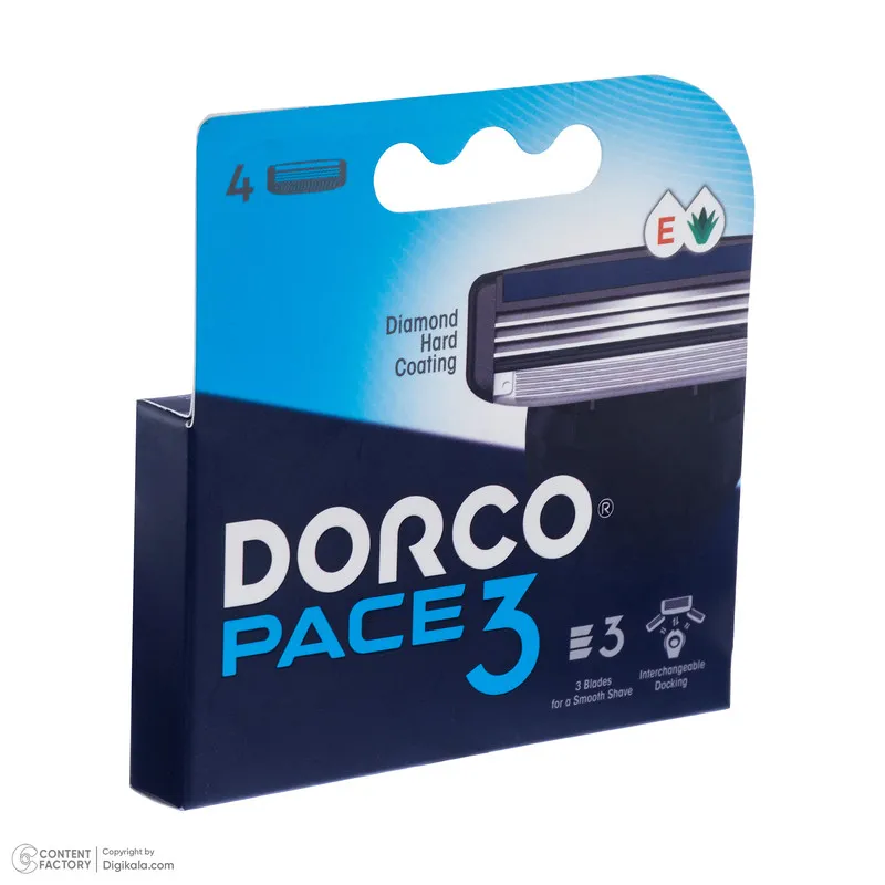 تیغ یدک دورکو مدل Pace3 بسته 4 عددی - تصویر 6