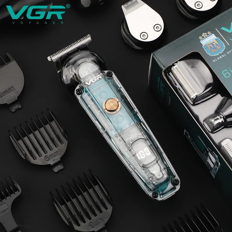 ست ماشین اصلاح موی صورت و بدن وی جی ار مدل V-102 - تصویر 3