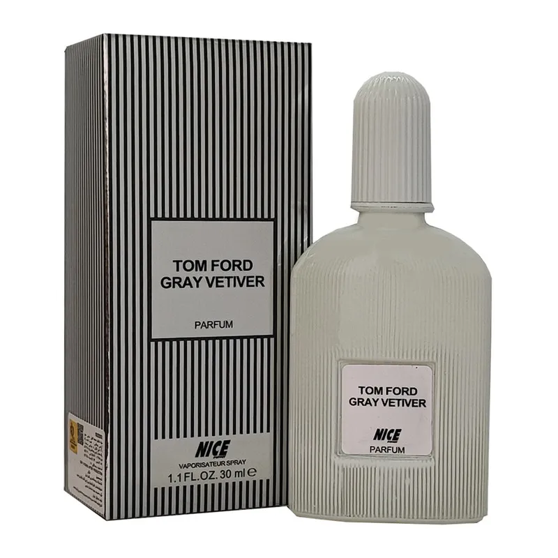 عطر جیبی مردانه نایس پاپت مدل Tomford Gray Vetiver حجم 30 میلی لیتر 