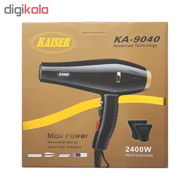 سشوار حرفه ای کایزر مدل KA-9040 - تصویر 6
