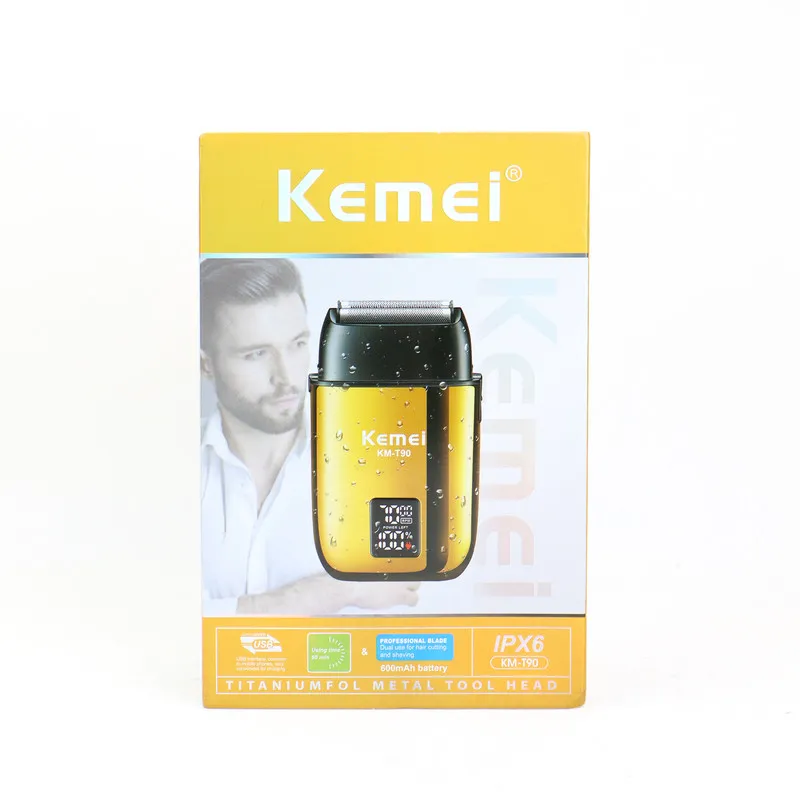 ماشین اصلاح موی صورت شارژی کیمی مدل KM-T90 - تصویر 3