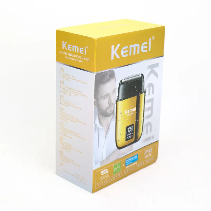 ماشین اصلاح موی صورت شارژی کیمی مدل KM-T90 - تصویر 4