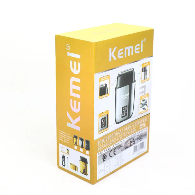 ماشین اصلاح موی صورت شارژی کیمی مدل KM-T90 - تصویر 6