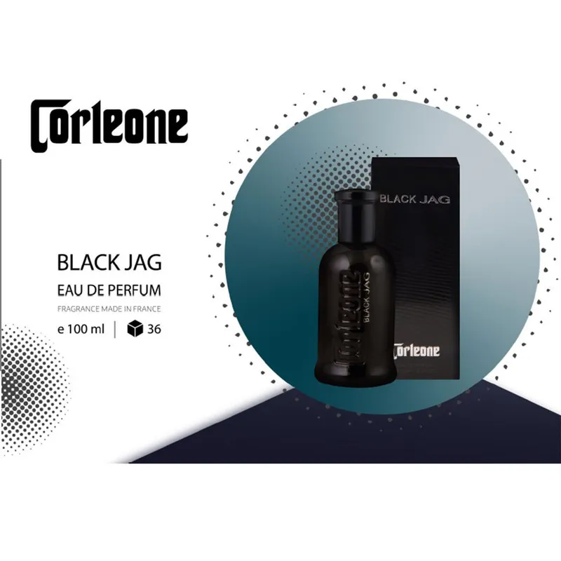 ادو پرفیوم مردانه کورلئونه مدل Black Jag با رایحه تلخ حجم 100 میلی‌لیتر - تصویر 2