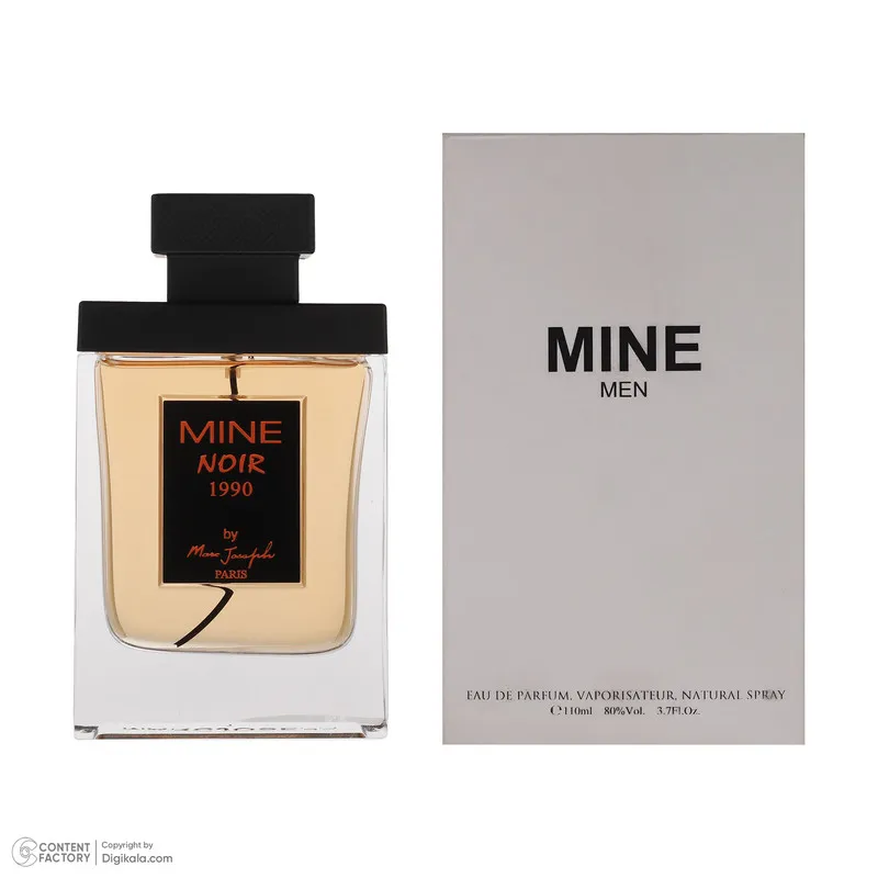 تستر ادو پرفیوم مردانه مارک ژوزف مدل mine noir 1990 با رایحه معتدل حجم 110 میلی لیتر - تصویر 2