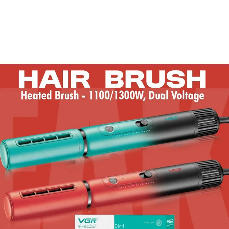سشوار برس دار چرخشی وی جی ار مدل v-489 - تصویر 4