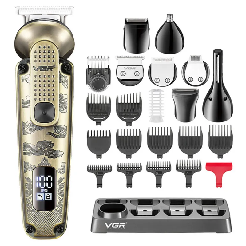 ماشین اصلاح موی سر و صورت وی جی ار مدل V-103 - تصویر 5