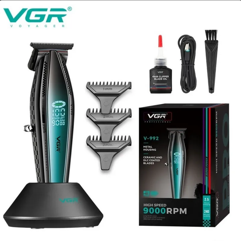 ماشین اصلاح موی سر و صورت وی جی ار مدل V-992 - تصویر 5