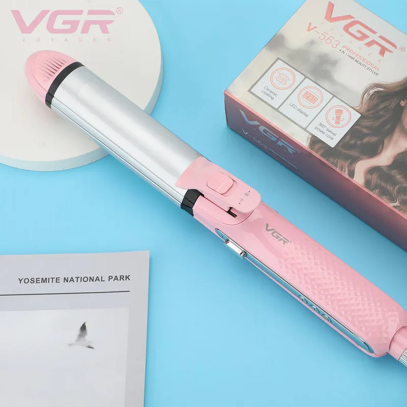 اتو و حالت دهنده ی مو وی جی ار مدل V-563 - تصویر 4
