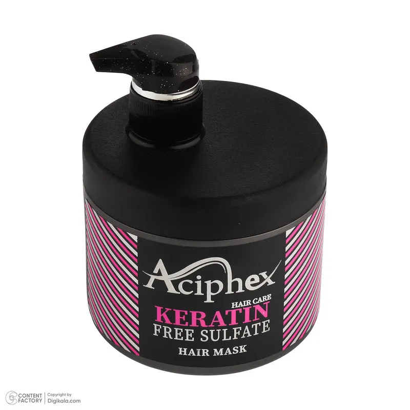 ماسک ترمیم کننده مو اسیفکس مدل Keratin مناسب برای انواع مو حجم 500 میلی لیتر - تصویر 5