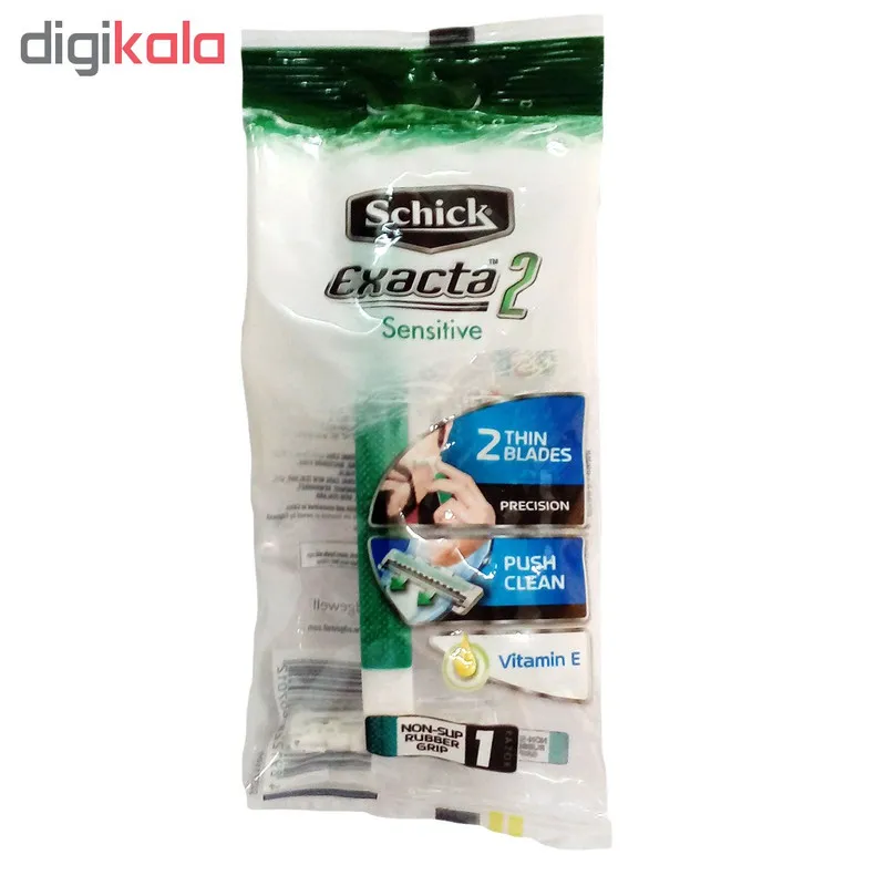 خودتراش شیک مدل Exacta 2 Sensitive بسته 1 عددی - تصویر 3