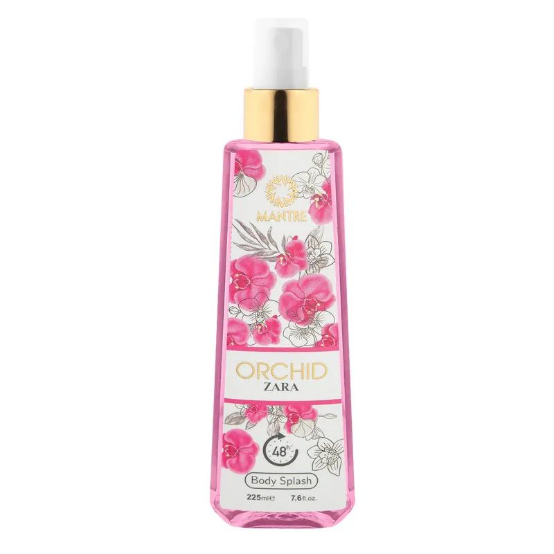 بادی اسپلش زنانه مانتره مدل Zara Orchid حجم 225 میلی لیتر - تصویر 2