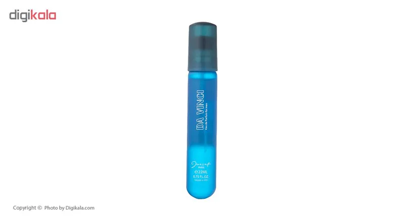 عطر جیبی مردانه ژک ساف مدل Da Vinci حجم 22 میلی لیتر بسته 3 عددی - تصویر 3