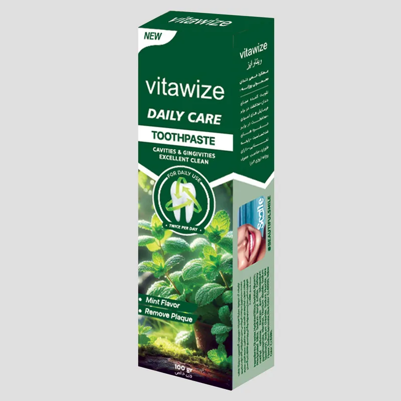 خمیر دندان روزانه ویتاوایز مدل daily care وزن 100 گرم - تصویر 3