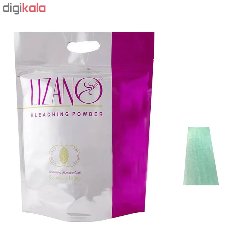 پودر دکلره لیزانو مدل Mint وزن 50 گرم رنگ قطبی یخی - تصویر 2