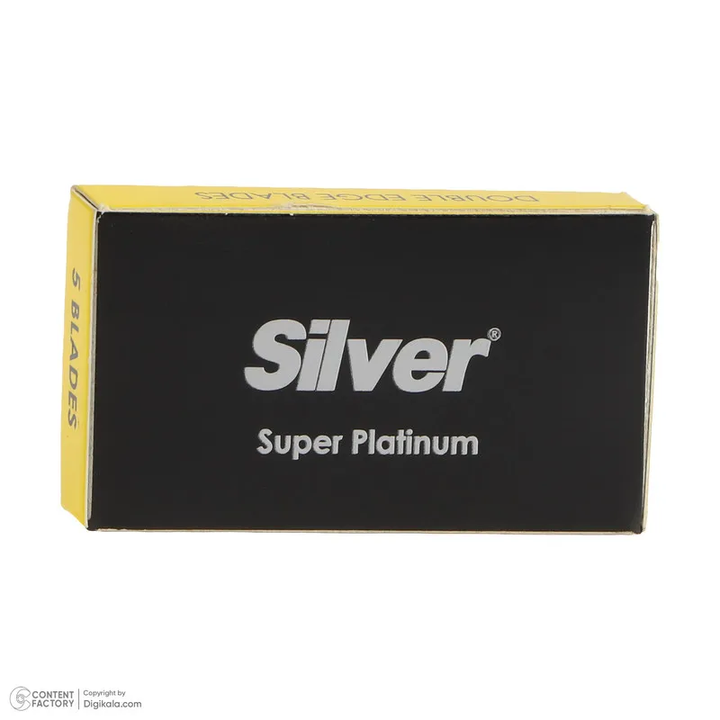 تیغ یدک سیلور مدل Super بسته 5 عددی - تصویر 3